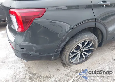 2022 Ford Explorer St-Line из США, поврежденный, VIN 1FMSK8KH9NGC01801